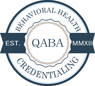 미국 응용행동분석 자격인증위원회 QABA 로고