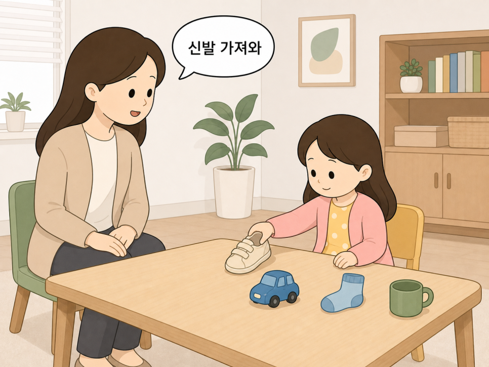 수용언어 평가에서 상황과 몸짓 단서를 줄여 말 이해를 확인하는 방법 안내
