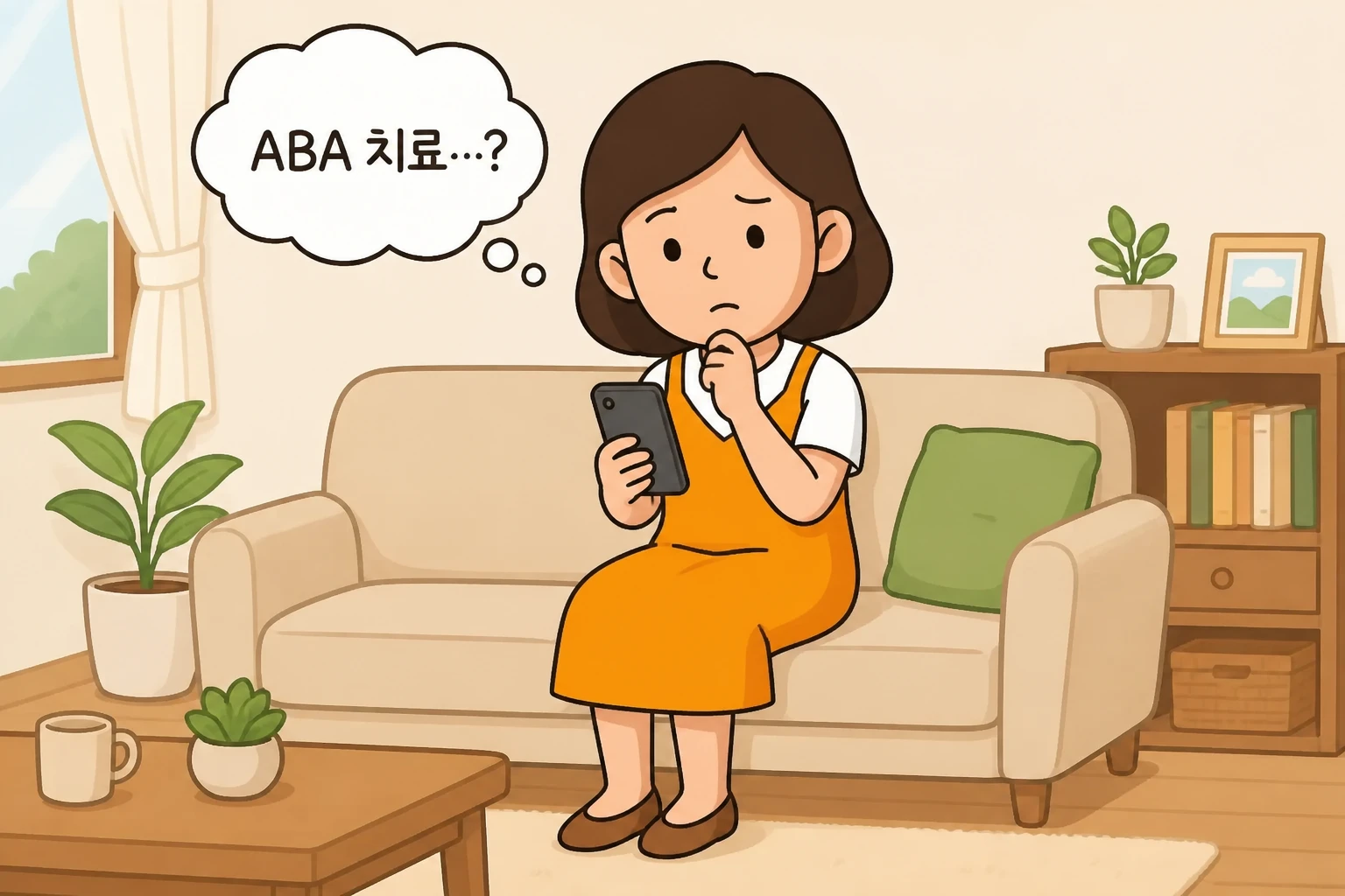 ABA 치료가 무엇인지 검색하며 고민하는 보호자